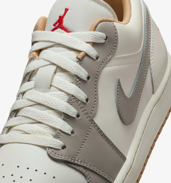 Nike Air Jordan 1 Low 'Sail/College Grey' 553558-169 Men's