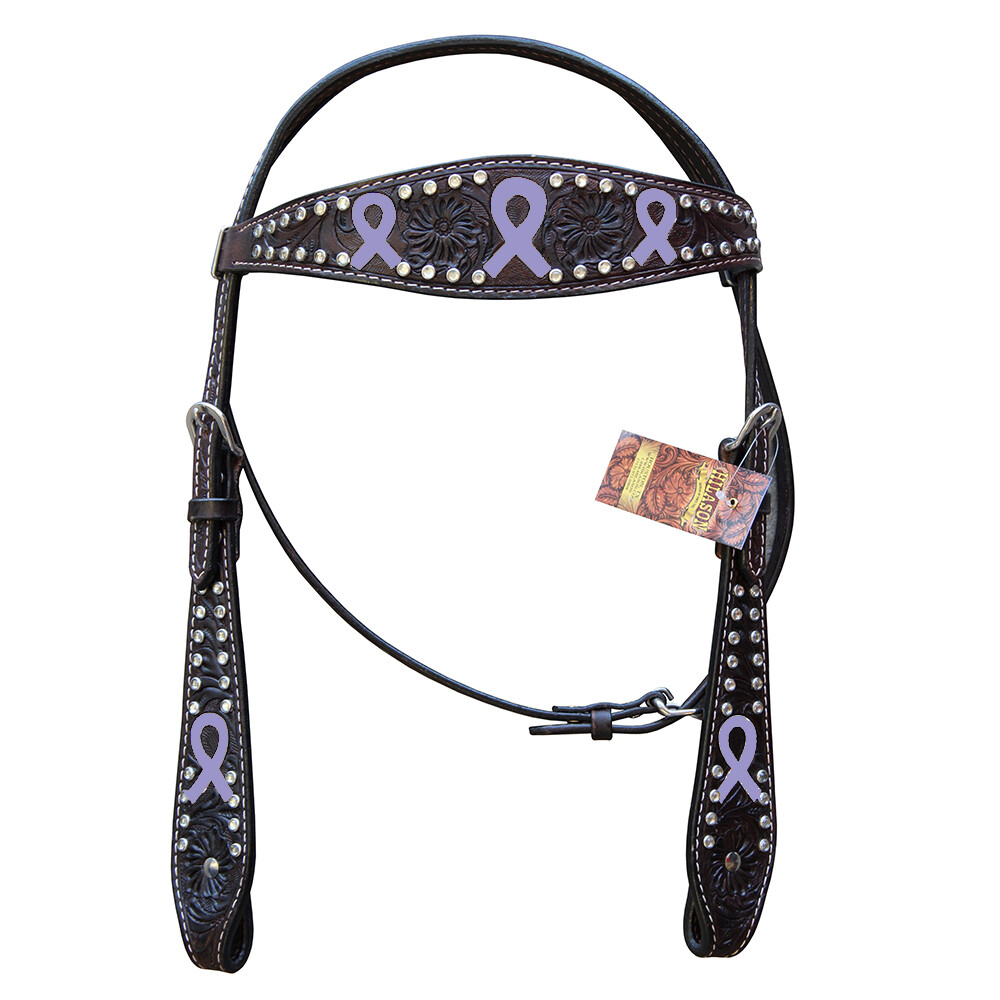 UULAR Hilason American Leather Horse Headstall Marronee Testicular Cancer UULAR Hilason American Leather Horse Headstall Marronee Testicular Cancer