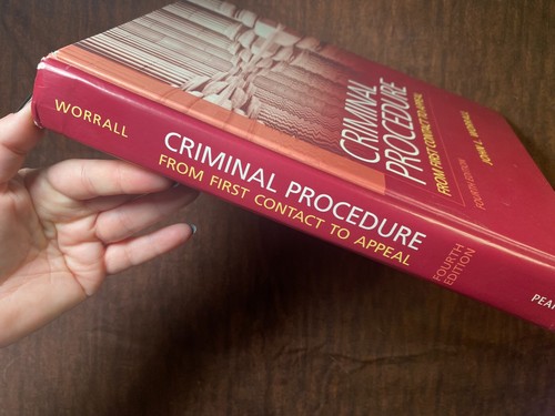 Criminal Procedure: From First Contact to Appeal by John Worrall [4th Ed,HC] - Bild 3 von 19