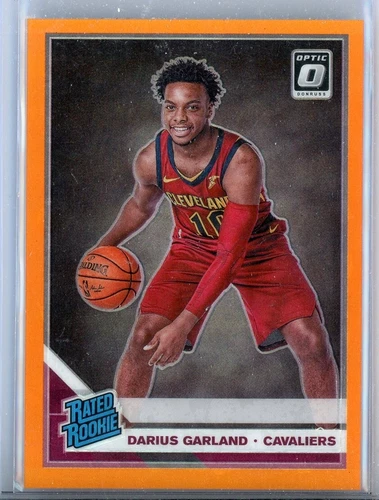 2019-20 PANINI DONRUSS OPTIC DARIUS GARLAND RATED ROOKIE ORANGE PRIZM /199 RC