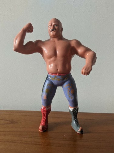 WWF The Iron Sheik LJN Titan Sports Rubber Wrestli...