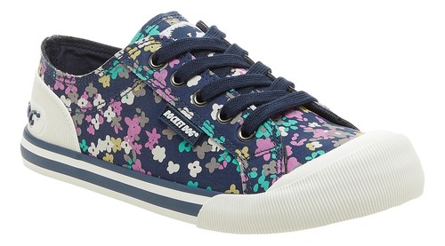 Womens Rocket Dog Jazzin Casual Lace Up Canvas Pumps Shoes Trainers Sizes 4 to 8 - Picture 25 of 89