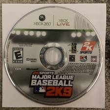 🔥 Major League Baseball 2K9 (Xbox 360, 2009) Mint Disc Only! See Description