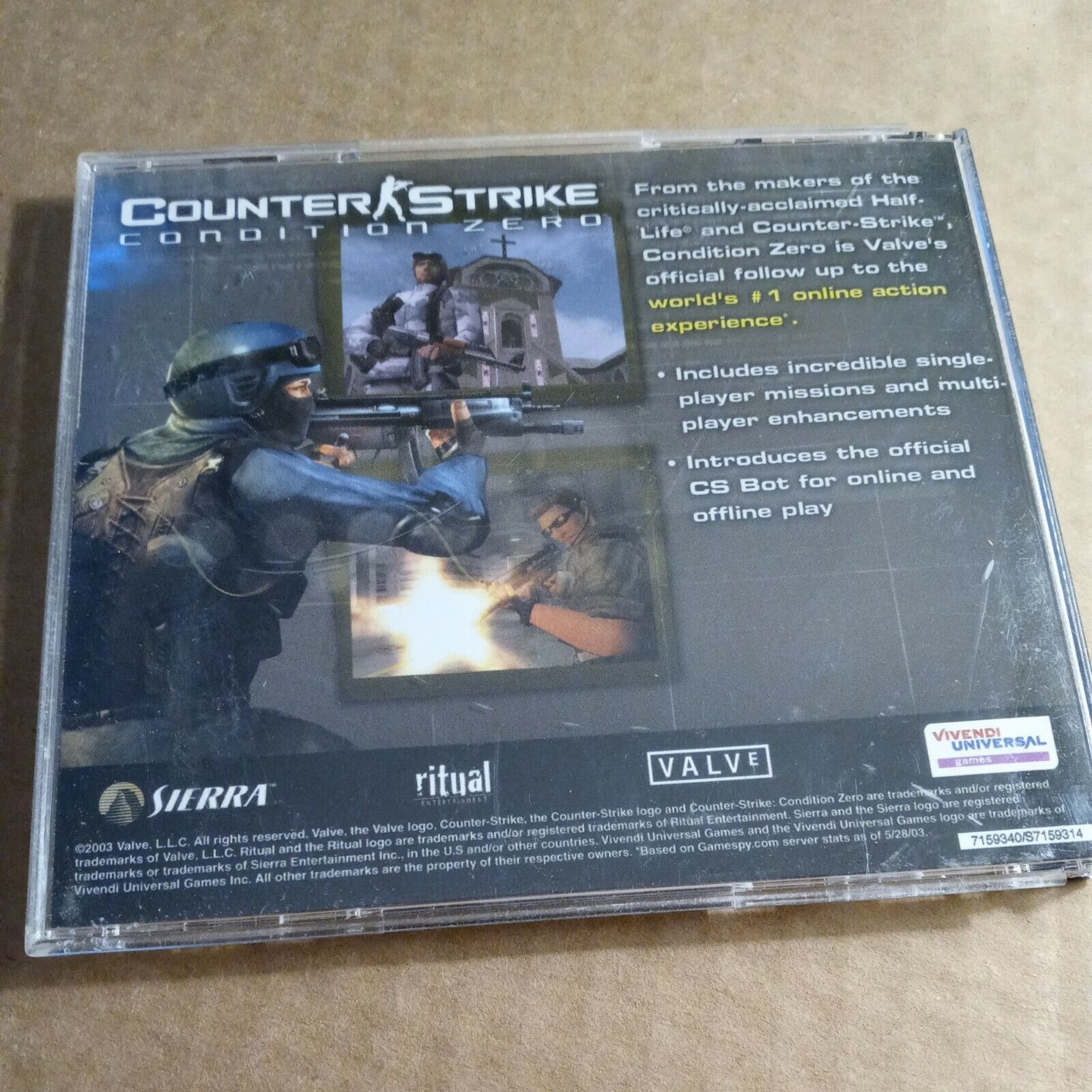 counter strike condition zero jogo original CD para PC - favor ler anúncio  - CDs, DVDs etc - Vila Dom Pedro II, São Paulo 1137464894