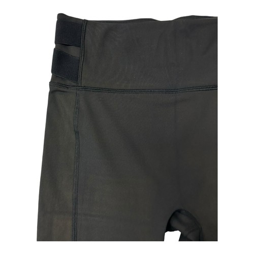 Damen Wavvy schwarz Medium schwarz Träger Leggings Activewear Stretch Hose NEU - Bild 7 von 17