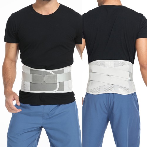 Tutore bretelle reggicalze lombare vita bassa schiena supporto cintura lavoro - Foto 32 di 40