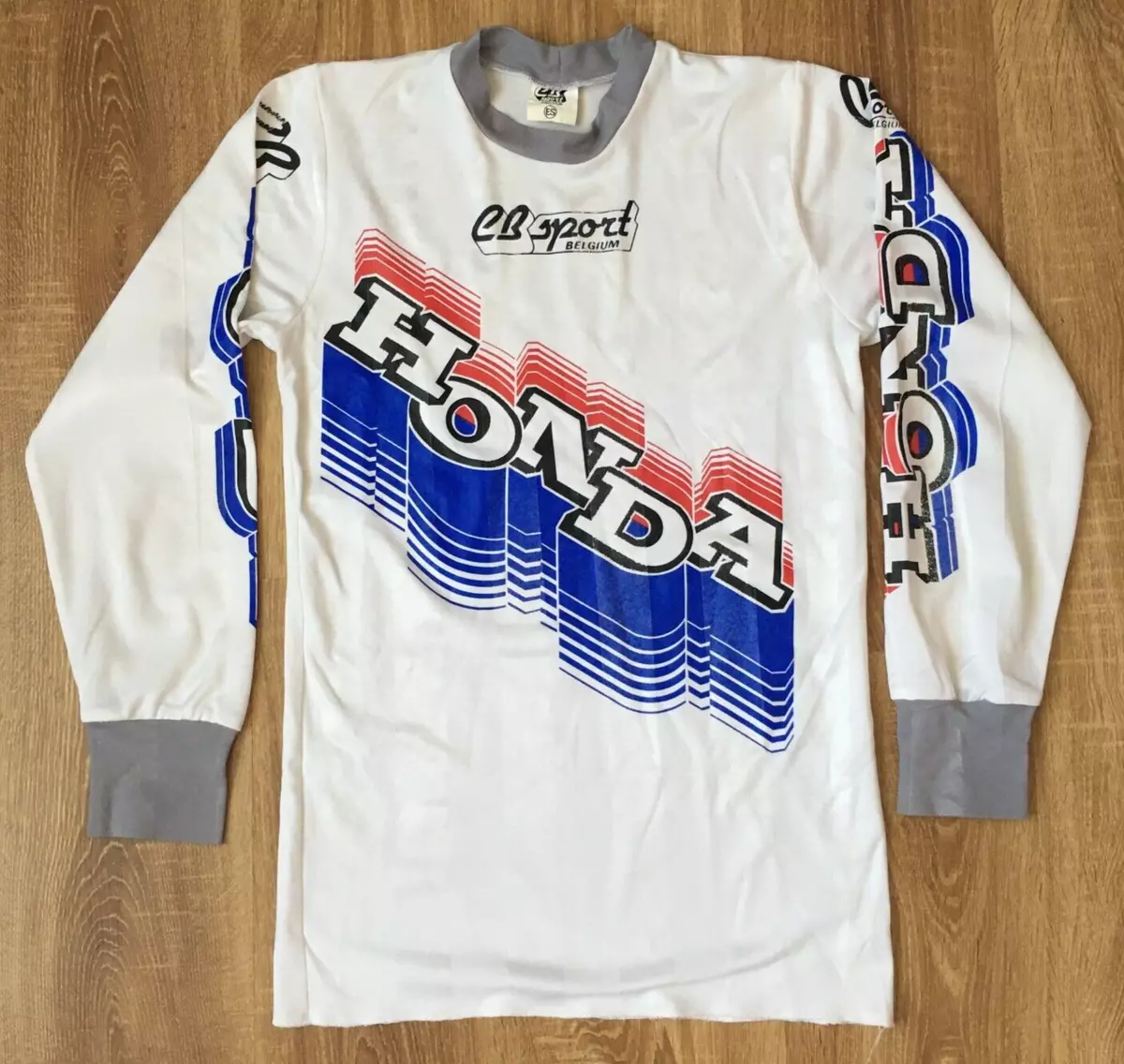 Vintage honda motocross jersey sales