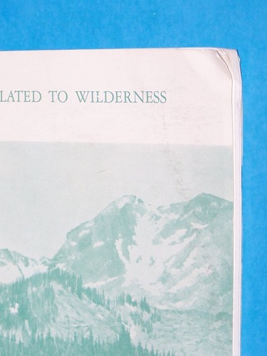 1975 USGS BULLETIN 1397A - STUDIES ON WILDERNESS - TETON CORRIDOR, WYOMING - Bild 4 von 5