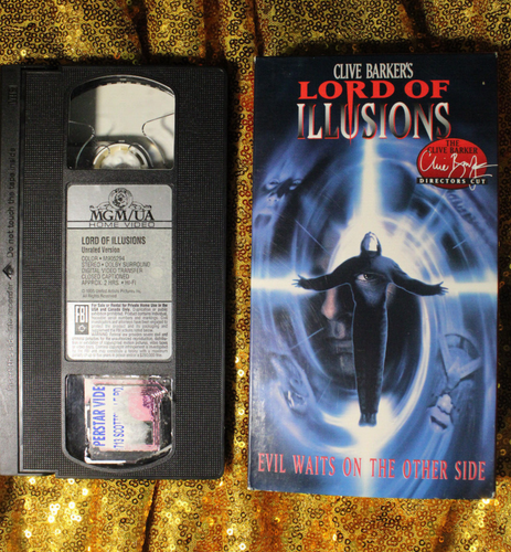 Lord of Illusions VHS 1996 Unrated Directors Cut Movie Time Classic Horror Film - Picture 5 of 5