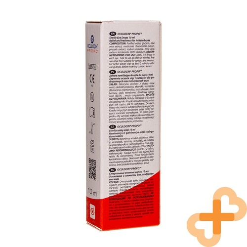 OCULOCIN PROPO Soothing and Refreshing Drops For Irritated Eyes 10ml Propolis - Picture 7 of 24