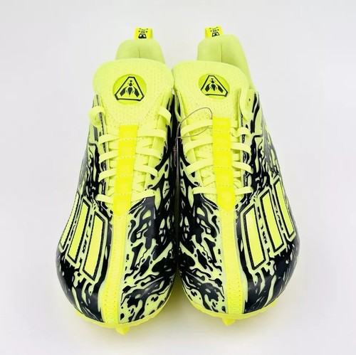 New Adidas adizero 12.0 Poison Sz 10.5 Us Football Cleats Men’s Style IG7218 - Picture 4 of 9