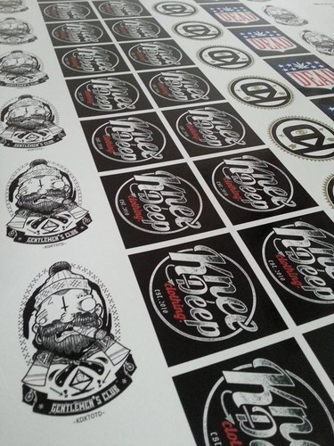 QUALITY PRINTED CUSTOM SHAPE VINYL STICKERS Waterproof Decals Labels - Picture 7 of 12