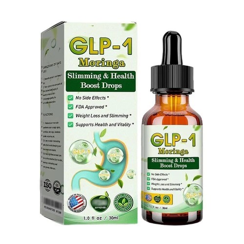 1-10X GLP-1 Moringa Slimming Health Boost Drops Liquid Gut & Digestive Care 30ML - Picture 7 of 15