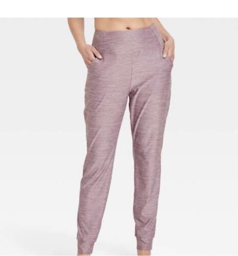 All in Motion Women’s Lavender Hi- Rise Stretch Comfort Soft Knit Jogger 1X