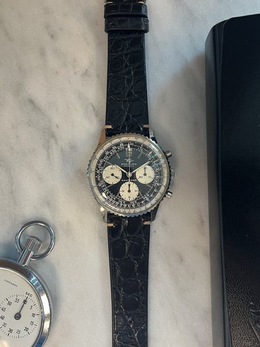 BREITLING 806 Navitimer 1970 "Big Eye" Cal Venus 178 Twin Jet - 41 mm Tritium - Picture 2 of 12