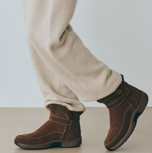 OrthoFeet Bliss braun Wildleder Herren leichte Bootie Größe 12 X-Wide 2E - Bild 10 von 11