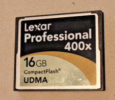 Lexar Professional 16GB 400x UDMA Compact Flash Camera Memory Card TESTED