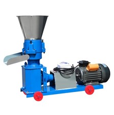 Feed Pellet Machine, 220V Animal Feed Mill Machine, 4KW Copper Motor 400lb/h 4mm
