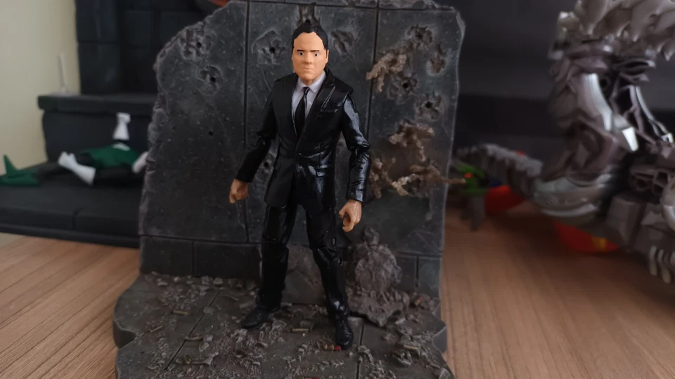 Figura de acción personalizada 3,75" 1:18 Happy Avengers Hogan MCU Marvel Universe Scale Foto 2 de 4