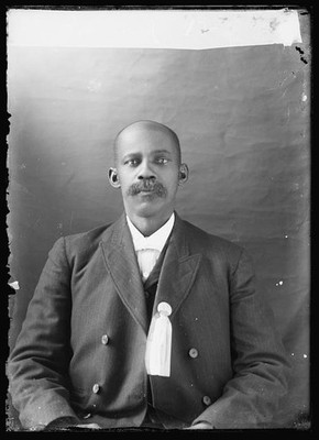 Photo:J.W. Neil Portrait Man in Suit 1873-1890