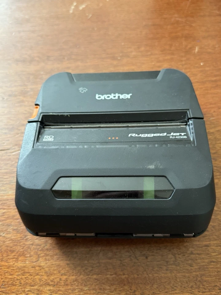 Brother RJ-4230B Rugged Jet Mobile Bluetooth Thermal Printer With BATTERY - Image 4 of 4
