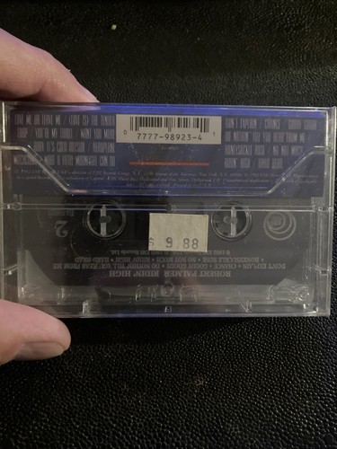 Robert Palmer - Ridin High Cassette SEALED Hype EMI VTG - Picture 3 of 5