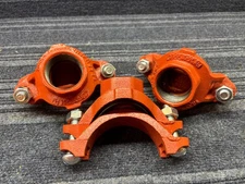 3 Gemlock 400-210-01740 3" x 1-1/2" Threaded Mechanical Tee 300 PSI Style 16 (R3