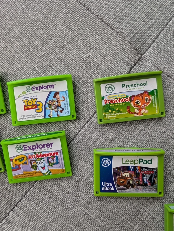 LeapFrog LeapPad1 Explorer Learning Tablet Tested with 11 Games Disney/Others - Image 4 of 4