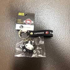 Sanrio EXPO2025 Black Collaboration Cinnamon Mascot Keychain Limited Edition