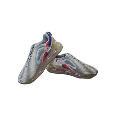 Nike Air Max 720 AO2924-011 Airbrush Running Shoes Grey/Rainbow