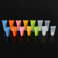 5ml 10ml Plastic Soft Empty Cosmetic Mask Cream Container Squeeze Tube Portable