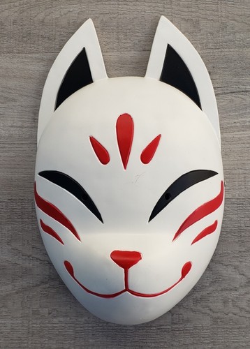 Anime Genshin Impact Kamisato Ayaka Cosplay Harz Maske Maskerade Halloween