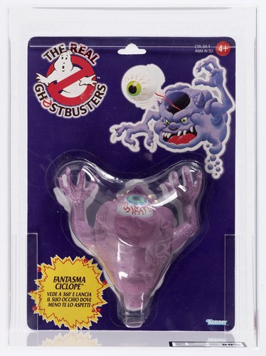 Vintage 1986 Kenner Ghostbusters Series 1 European Bug Eye Ghost MOC UKG 80 - Picture 1 of 3