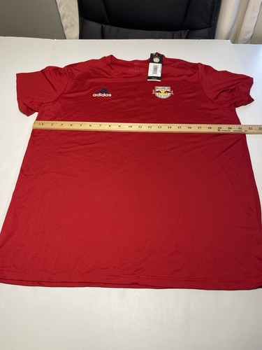 Adidas Mujer New York Red Bulls MLS Camiseta Manga Corta XLT Nueva - Imagen 7 de 8
