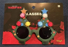 Spirit Halloween Terrifier 3 Christmas Sun Glasses Art The Clown