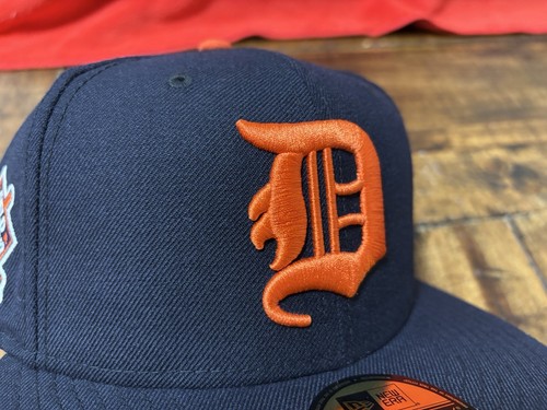 MyFitteds Detroit Tigers Forbes Field Navy New Era Fitted 7 3/4 Tiger Camo UV - Picture 11 of 24