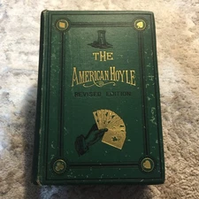The American Hoyle by Trumps 1886 Revised Edition Card Games Guide Book