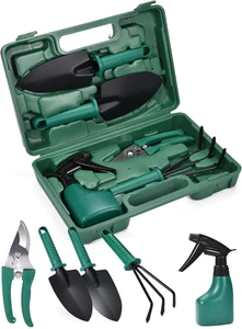 Ensemble d'outils de jardin - 5-Piece Outils à main de jardinage durable - 3X12X7-Inch Jardinage K