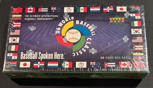 '06 World Baseball Classic Sealed Box 2006 Upper Deck