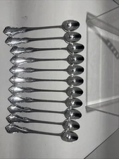 Wm A Rogers Deluxe Summer Mist Autumn Glow 11 Teaspoons 6" Oneida Ltd