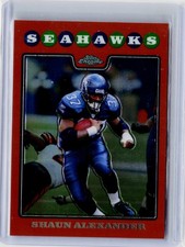 2008 TOPPS CHROME COPPER REFRACTOR #34 - SHAUN ALEXANDER #ED 045/425