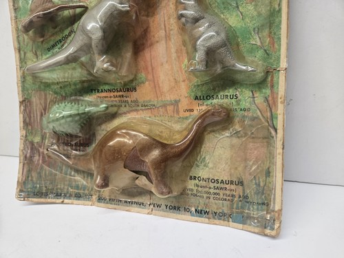 Rare Marx 1st Variation Trachodon Hand Down Tyrannosaurus Allosaurus New On Card - Bild 16 von 24