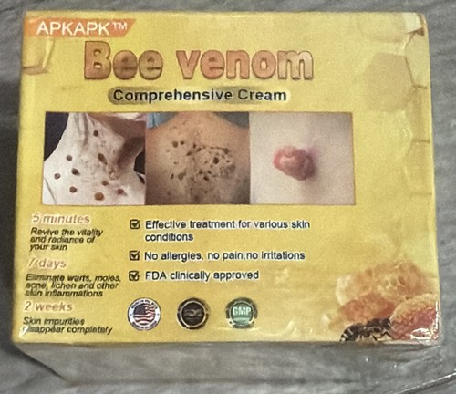 APKAPK Bee Venom Crema Completa Trattamento Pelle 50ml Idratante Riparazione NUOVO - Foto 1 di 7
