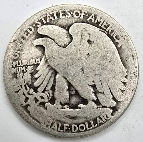 1918 P Walking Liberty Half Dollar AG/G You Grade It! 90% Silver Free Ship! - Picture 4 of 4