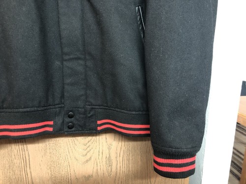 Nike Sportswear LeBron James Destroyer Wool Bomber Jacket Men's XL 443931-010 - Picture 6 of 14