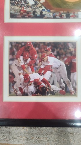 Framed "Great Moments In Phillies History" Stadium Collage - Imagen 2 de 4