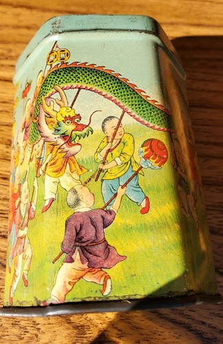 Kwong Sang Tea Company Vintage Blechbank - Bild 4 von 7