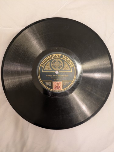 Sam Mayo Bread and Marmalade / The Trumpet Song 78rpm Zonophone Record VG - Picture 2 of 4