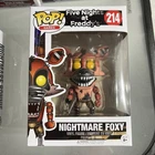 Funko Pop! : Five Nights at Freddy's - Foxy (Nightmare) #214 FNAF w protector