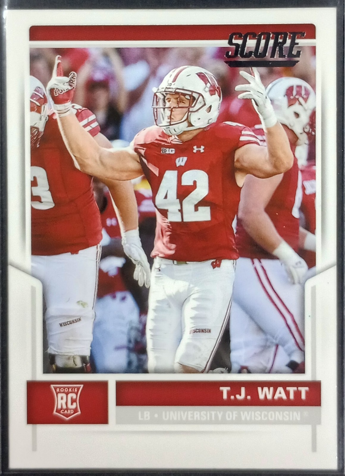 2017 Score T.J. Watt Rookie #336 RC